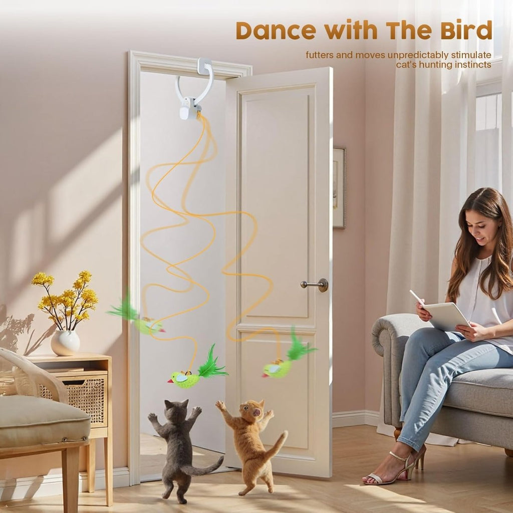 CHASEWING – Interactive Bird Toy for Active Cats