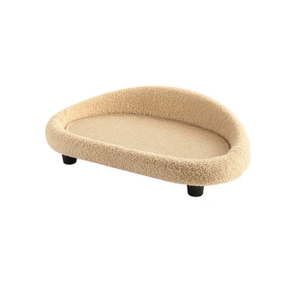 COSYCAT RETREAT – Stylish cat bed with scratching surface & soft cushion
