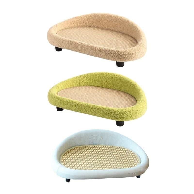 COSYCAT RETREAT – Stylish cat bed with scratching surface & soft cushion
