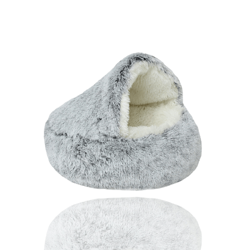 LUXURY COUPLE PET BED – Plush pet bed for cats and small dogs