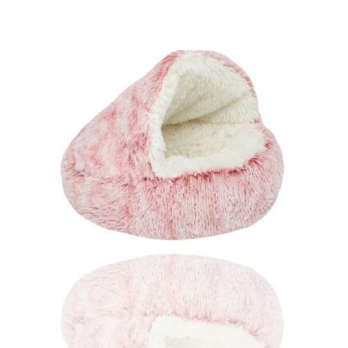 LUXURY COUPLE PET BED – Plush pet bed for cats and small dogs