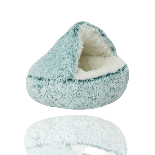 LUXURY COUPLE PET BED – Plush pet bed for cats and small dogs