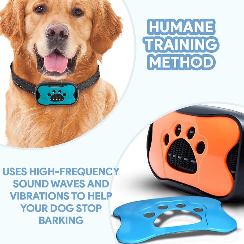 BARKTONE – Anti-Bark Dog Collar with Sound Wave Technology and Adjustable Fit