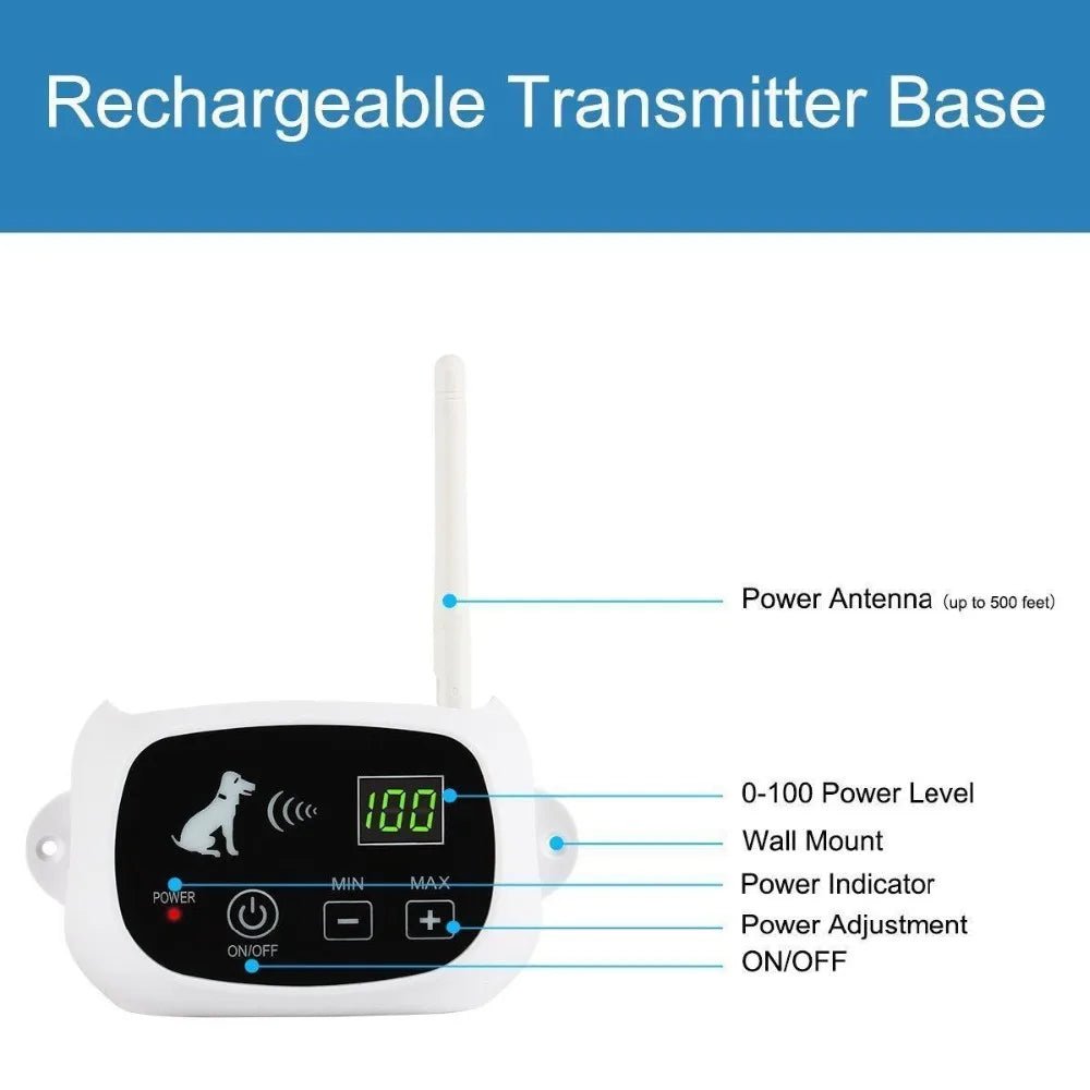 BARKFIELD – Smart Wireless Fence & Obedience Trainer Combo