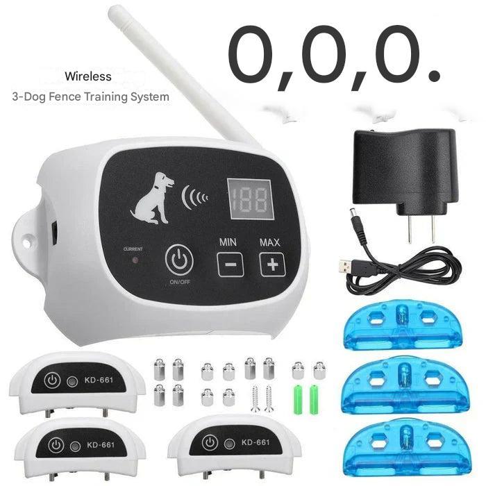 BARKFIELD – Smart Wireless Fence & Obedience Trainer Combo
