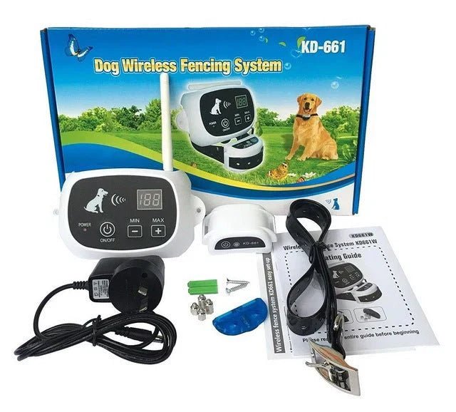 BARKFIELD – Smart Wireless Fence & Obedience Trainer Combo