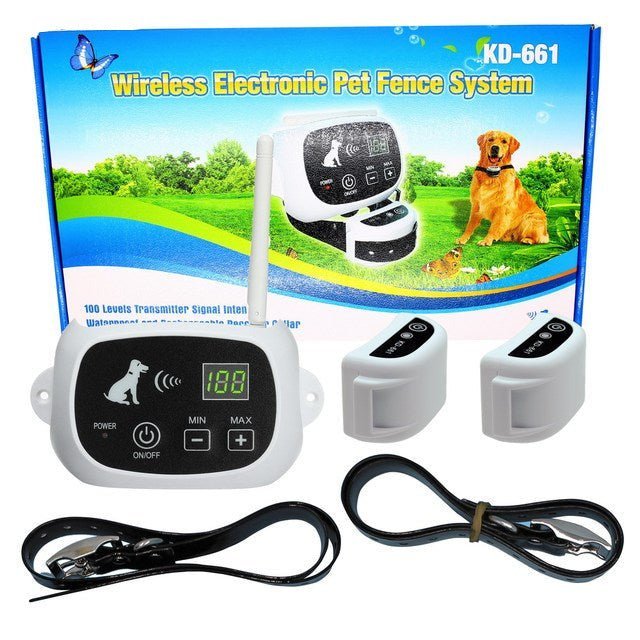 BARKFIELD – Smart Wireless Fence & Obedience Trainer Combo