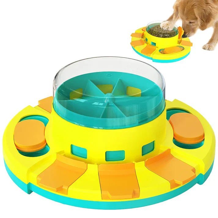PUZZLEFEAST – Interactive Slow Feeder for Dogs and Cats
