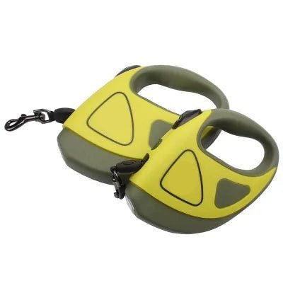 SAFEPAW – LED retractable dog leash with automatic rewind & non-slip handle