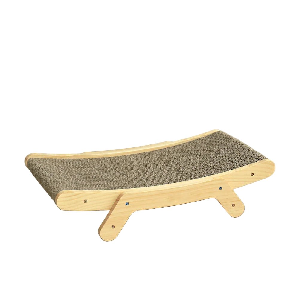 SMATCH SCATTERING TREE FOR CATS – Modern scratching board with wooden frame