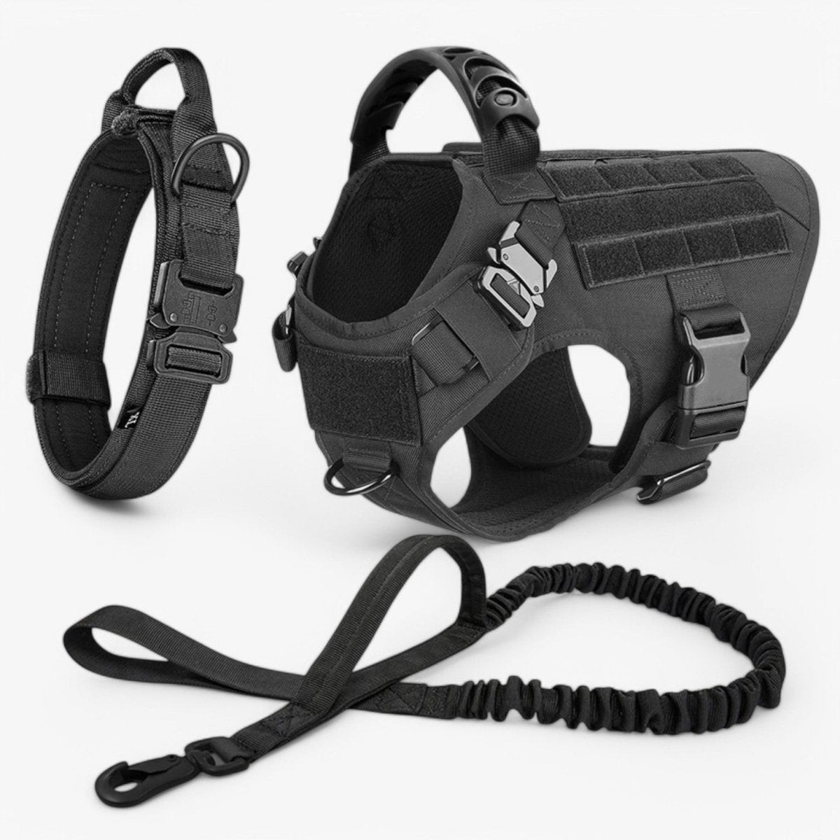 TacticalK9 - Adjustable dog harness for safe & comfortable training