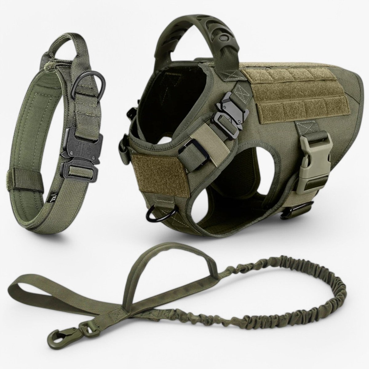 TacticalK9 - Adjustable dog harness for safe & comfortable training