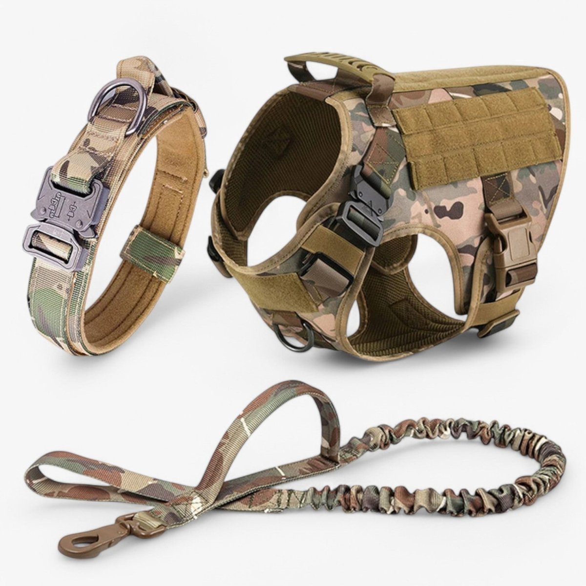 TacticalK9 - Adjustable dog harness for safe & comfortable training
