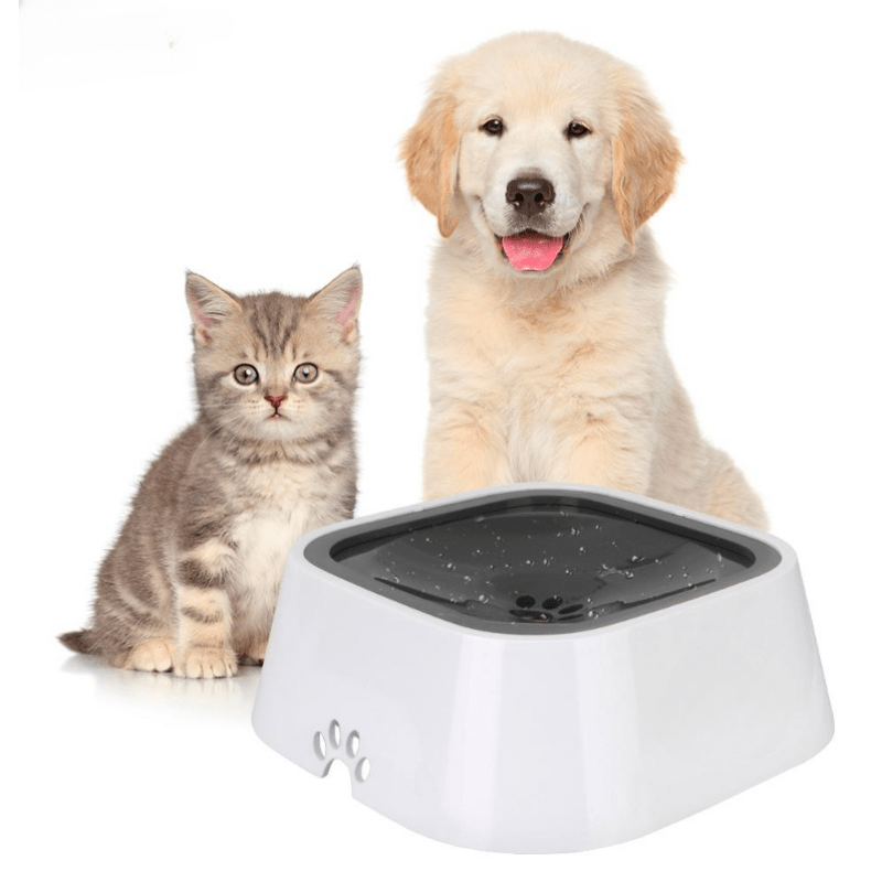 DRINKGUARD – Leak-proof water bowl with floating disc for dogs & cats