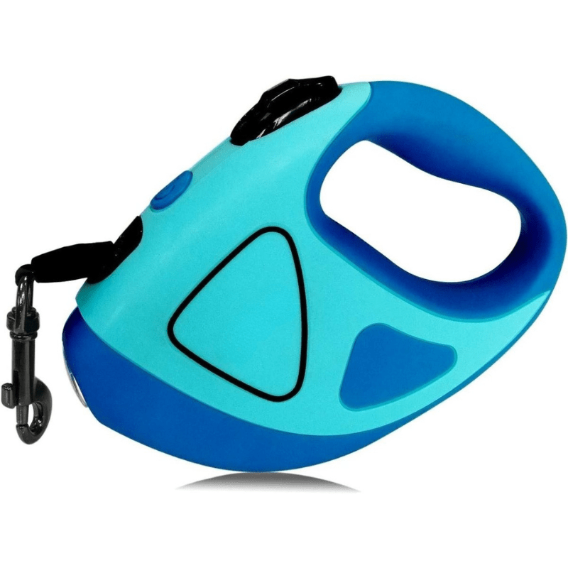 SAFEPAW – LED retractable dog leash with automatic rewind & non-slip handle