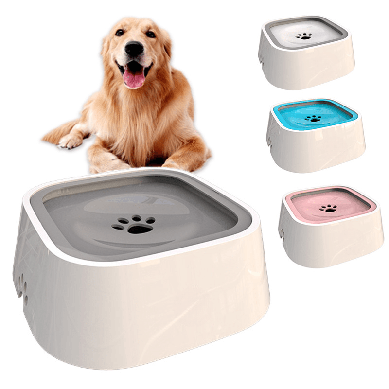 DRINKGUARD – Leak-proof water bowl with floating disc for dogs & cats
